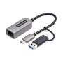 StarTech.com Adaptador de Red USB-C a RJ45 de 2,5 GbE con Convertidor USB-A