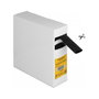 DeLOCK Tubo termorretráctil con adhesivo interior 5 m x 19,1 mm Negro
