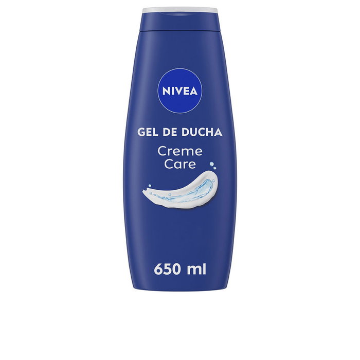 Nivea Creme Care Gel de Ducha Nutritivo con Fragancia NIVEA Creme, Enriquecido con Vitaminas C y E, pH Neutro, Vegano, Pack Reciclado, 650 ml Nivea Creme Care Gel de Ducha Nutritivo con Fragancia NIVEA Creme, Enriquecido con Vitaminas C y E, pH Neutro, Vegano, Pack Reciclado, 650 ml