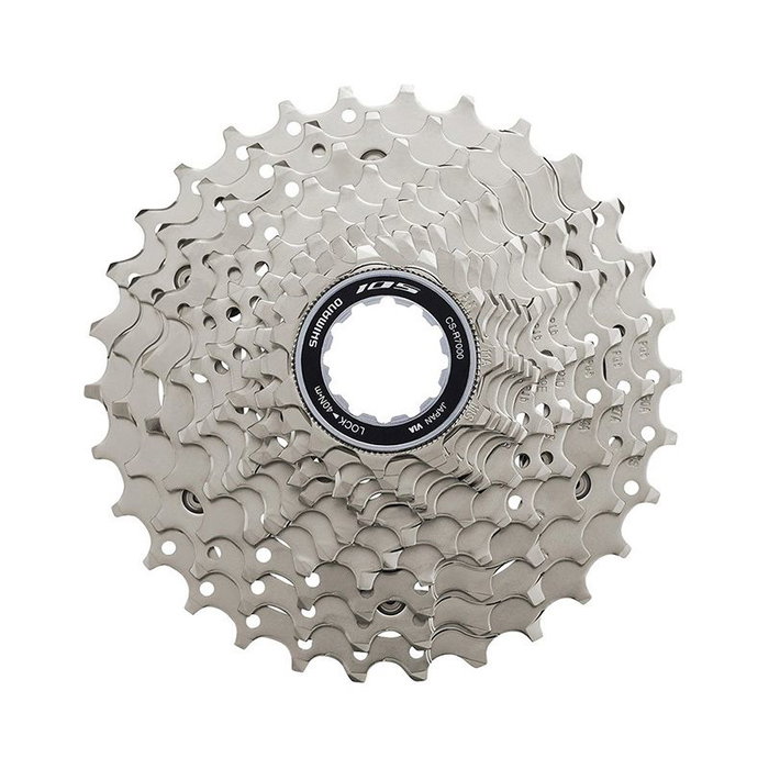 Shimano 105 CS-R7000 Cassette 11V Plata 12-25 Shimano 105 CS-R7000 Cassette 11V Plata 12-25