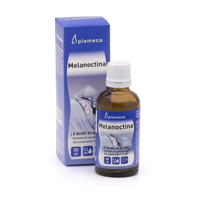 Plameca Melanoctina 50 ml - Melatonina Gotas para Ayudar a Conciliar el Sueño Plameca Melanoctina 50 ml - Melatonina Gotas para Ayudar a Conciliar el Sueño