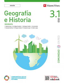 VICENS VIVES Geografía e Historia 3 (3.1-3.2) Aragón (CER) - Equipo Editorial, 2022