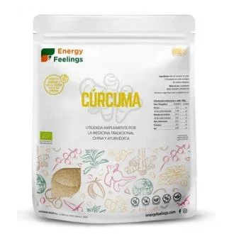 ENERGY FEELINGS Cúrcuma en polvo ECO VEGAN SG 1kg ENERGY FEELINGS Cúrcuma en polvo ECO VEGAN SG 1kg