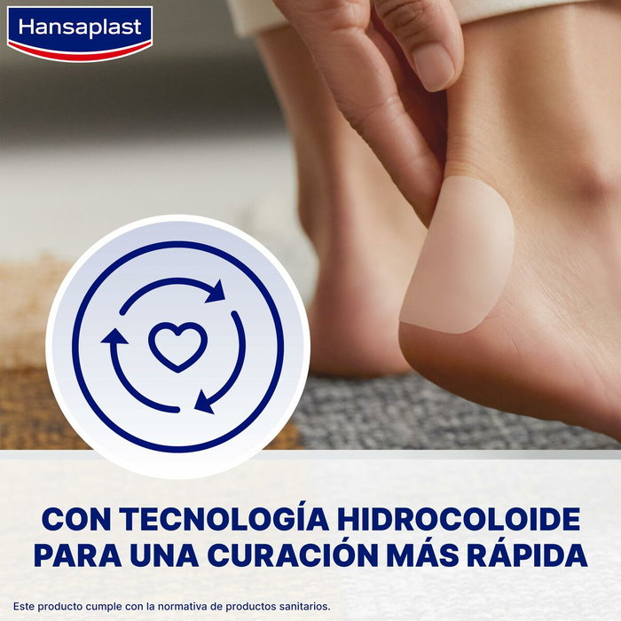 Hansaplast HP FOOT EXPERT apósito ampollas grande 6 u