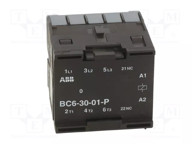 ABB BC6-30-01-P-24DC Contactor 3-polar 9A 24VDC