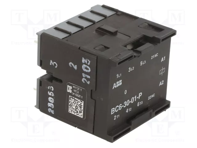 ABB BC6-30-01-P-24DC Contactor 3-polar 9A 24VDC