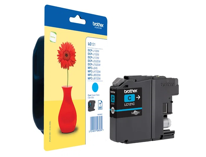 Brother LC-121CBP Cartucho de Tinta Cian