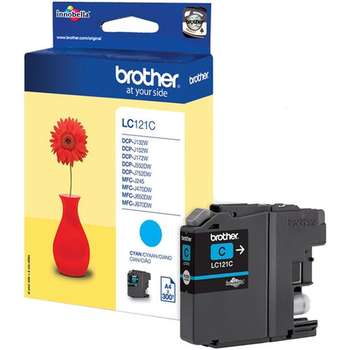 Brother LC-121CBP Cartucho de Tinta Cian