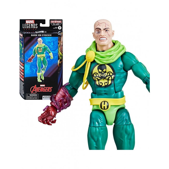 Hasbro Marvel Legends Baron Von Strucker Figura 15 cm