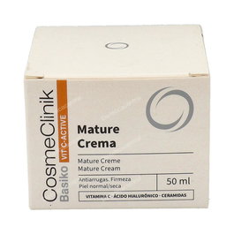 Cosmeclinik Basiko Mature Crema Anti-Edad para Pieles Maduras con FPS 30 y Vitamina C 50ml