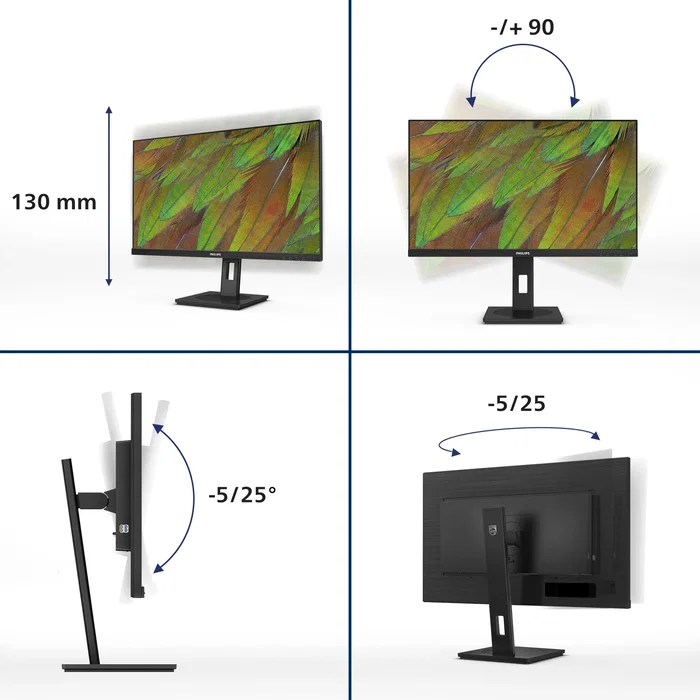 Philips 27B1N3800 Monitor 27 Pulgadas 4K UHD IPS Negro Philips 27B1N3800 Monitor 27 Pulgadas 4K UHD IPS Negro