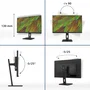 Philips 27B1N3800 Monitor 27 Pulgadas 4K UHD IPS Negro