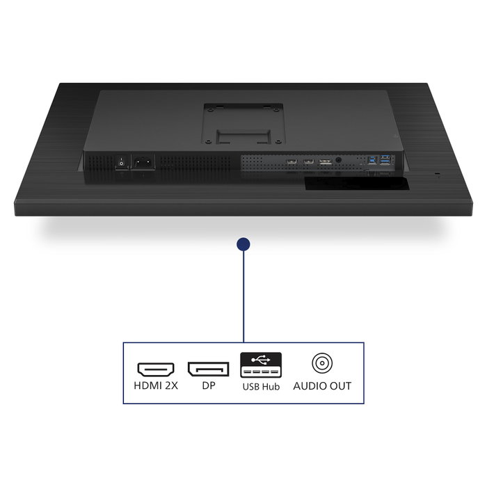 Philips 27B1N3800 27 pulgadas Monitor IPS 4K UHD 3840x2160 60Hz 4ms HDMI DP USB Altavoces Pivot Negro