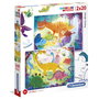 Clementoni Puzzle Dinosaurios 2x20 Piezas 27x19cm