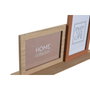 DKD Home Decor Marco Multifoto MDF y Resina 30x5x19 Multicolor con Flor Seca