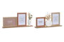 DKD Home Decor Marco Multifoto Urban Multicolor MDF Resina 5 x 19 x 30 cm (2 Unidades)