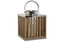 DKD Home Decor Portavelas Marrón 21 x 25 x 21 cm