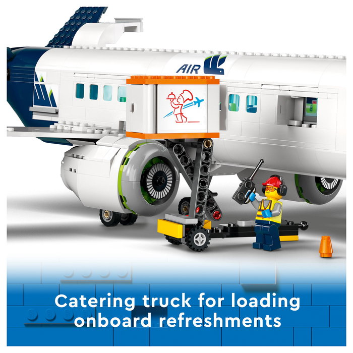 LEGO City Avión de Pasajeros 60367, Juego de construcción, 913 piezas, 7+ años, Multicolor