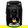 Krups Máquina de Café Automática EA8150, Negro - Cafetera Superautomática para Espresso y Capuccino