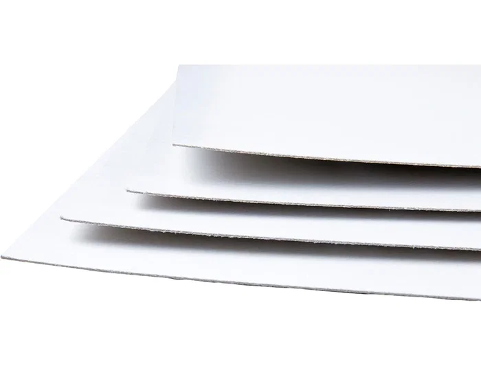 Liderpapel - Cartoncillo Grís con una Cara Blanca, 350 g, 64 x 88 cm, Paquete de 1 kg (5 Hojas)
