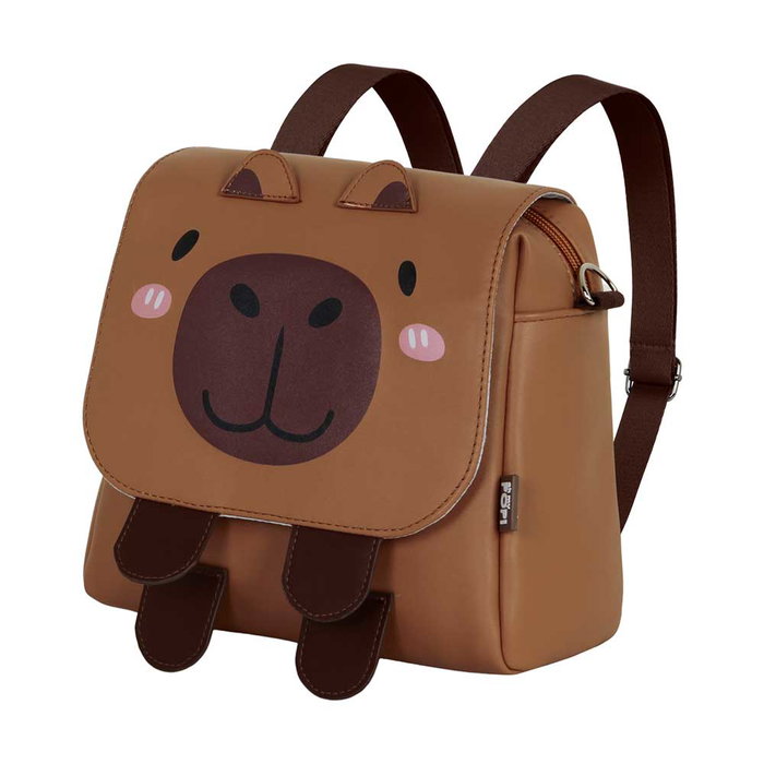 Karactermania Bolso-Mochila Kawaii Capybara Multicolor