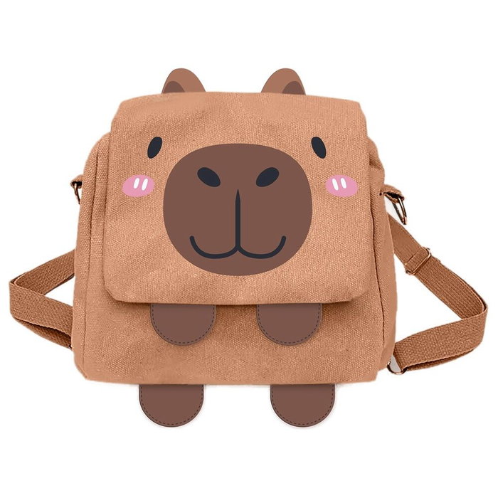 Karactermania Bolso-Mochila Kawaii Capybara Multicolor