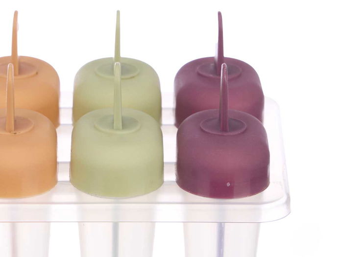 Leknes Polera 6 Unidades Surtidos Col 11x10x10 cm Plástico (Set de 12)