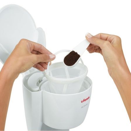 CAFETERA DE GOTEO UFESA CG7213 ACTIVA - 600W - CAPACIDAD 0.65L - FILTRO PERMANENTE