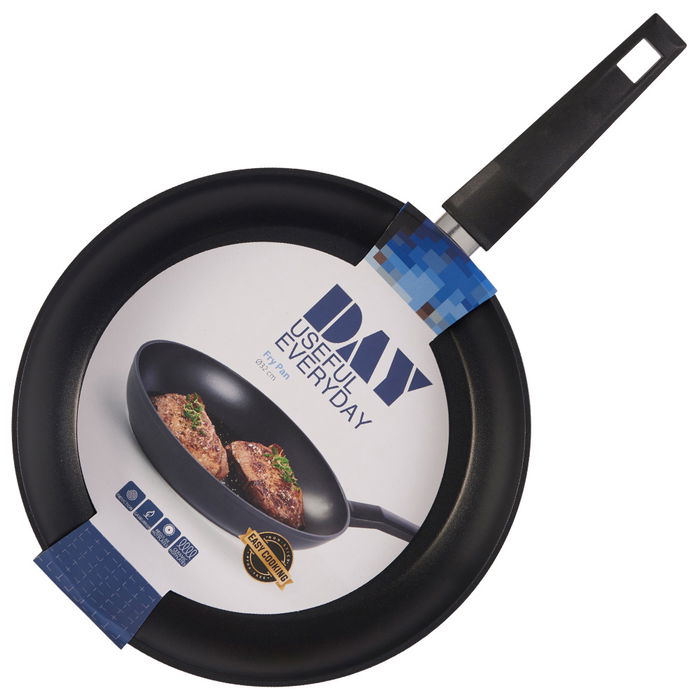 Day Sartén de Aluminio con Revestimiento Cerámico, 32 cm, Apta para Inducción