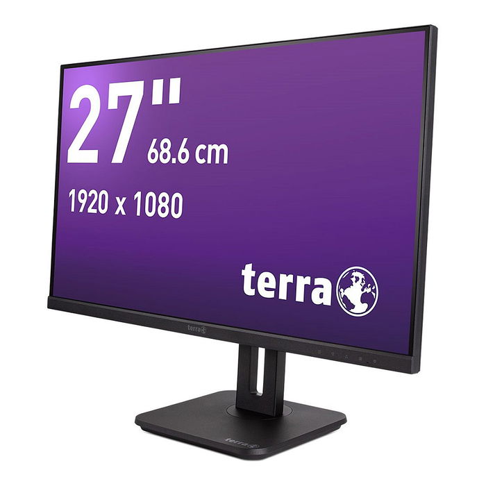 Terra 27" 1920x1080 FHD IPS 5ms 100Hz HDMI DP USB-C Speaker Black