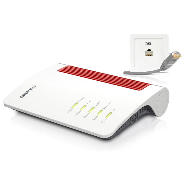 AVM FRITZ!Box 7690 Router Wi-Fi 7 de doble banda AVM FRITZ!Box 7690 Router Wi-Fi 7 de doble banda