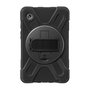 4smarts Funda Rugged Case Grip resistente a caídas con soporte para Samsung Galaxy Tab A9 de 22.1 cm (8.7 pulgadas) - Negro
