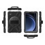 4smarts Funda Rugged Case Grip resistente a caídas con soporte para Samsung Galaxy Tab A9 de 22.1 cm (8.7 pulgadas) - Negro