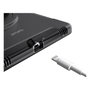 4smarts Funda Rugged Case Grip resistente a caídas con soporte para Samsung Galaxy Tab A9 de 22.1 cm (8.7 pulgadas) - Negro