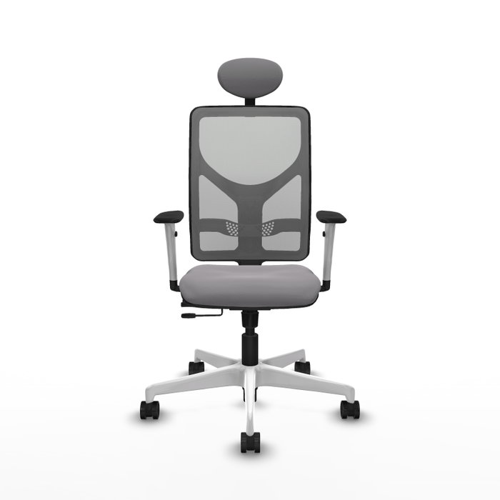PIQUERAS Y CRESPO Silla de oficina Motilla Gris con Mecanismo Sincro/Traslack PIQUERAS Y CRESPO Silla de oficina Motilla Gris con Mecanismo Sincro/Traslack