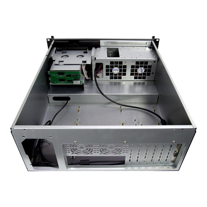 Inter-Tech IPC 4U 4452-TFT con Monitor, Teclado y Ratón