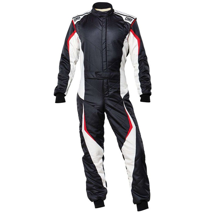 Omp Traje de Carreras Tecnica Evo FIA 8856-2018 Negro/Blanco Talla 52 Omp Traje de Carreras Tecnica Evo FIA 8856-2018 Negro/Blanco Talla 52