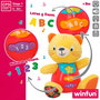 Peluche con Sonido Winfun Gato 16 x 17,5 x 10,5 cm (6 Unidades)