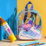 The Concept Factory Mochila Infantil Sirena Transparente
