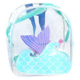 The Concept Factory Mochila Infantil Sirena Transparente