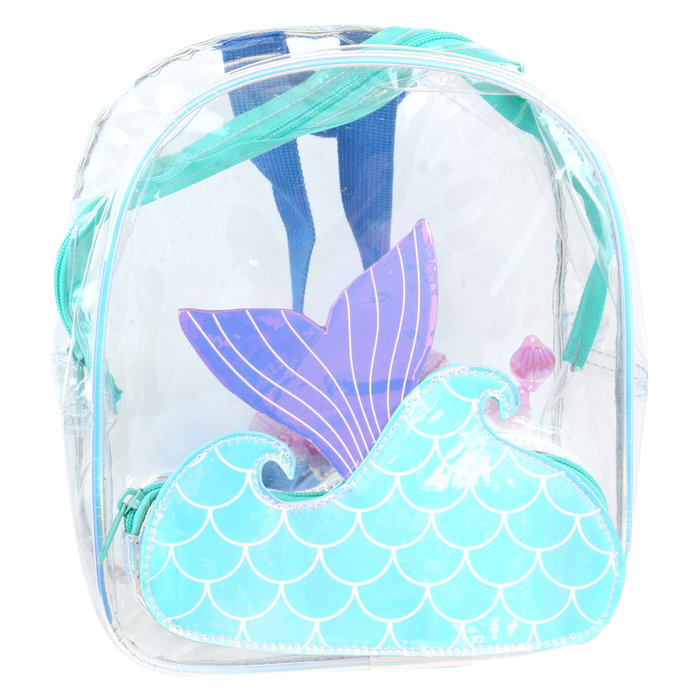 The Concept Factory Mochila Infantil Sirena Transparente The Concept Factory Mochila Infantil Sirena Transparente