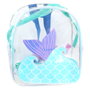 The Concept Factory Mochila Infantil Sirena Transparente
