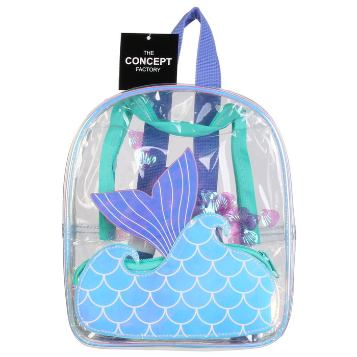 The Concept Factory Mochila Infantil Sirena Transparente The Concept Factory Mochila Infantil Sirena Transparente