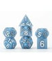 FanRoll Pack de Dados Glacial Debris de Silicona (7 unidades)