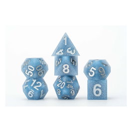 FanRoll Pack de Dados Glacial Debris de Silicona (7 unidades)