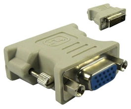 MicroConnect Adaptador DVI-D Doble Enlace a VGA 15 Pines Pasivo Analógico