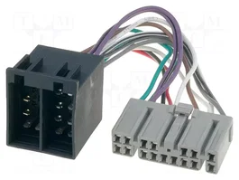 4CARMEDIA Conector ISO de 16 pines para Isuzu y Opel