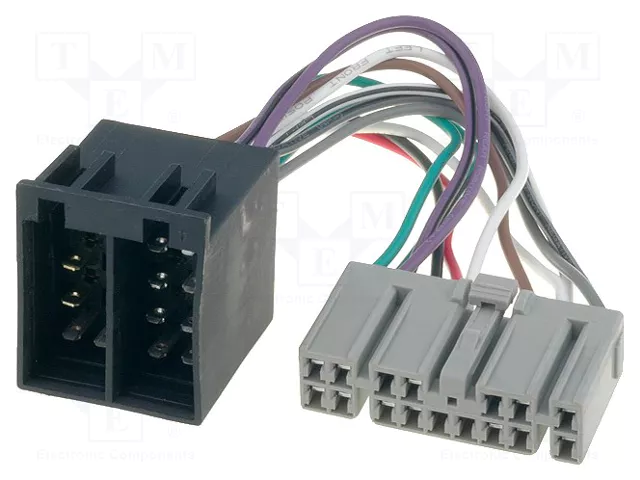 4CARMEDIA Conector ISO de 16 pines para Isuzu y Opel 4CARMEDIA Conector ISO de 16 pines para Isuzu y Opel