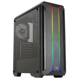 Aerocool Skyline ARGB negro con panel de acrílico