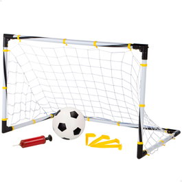 CB Toys Portería de fútbol plegable con balón